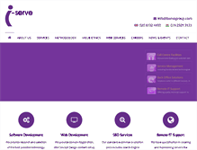 Tablet Screenshot of iservegroup.com